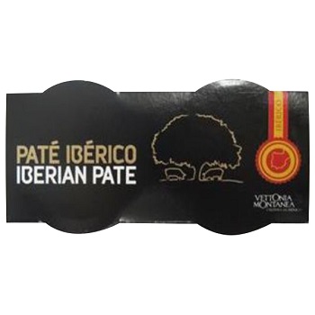 【FOOD de WINE】ヴェットニアモン イベリコ豚レバーパテ缶 156g / 富士貿易(VETTONIA MONTANEA IBERIAN PORK PATE)